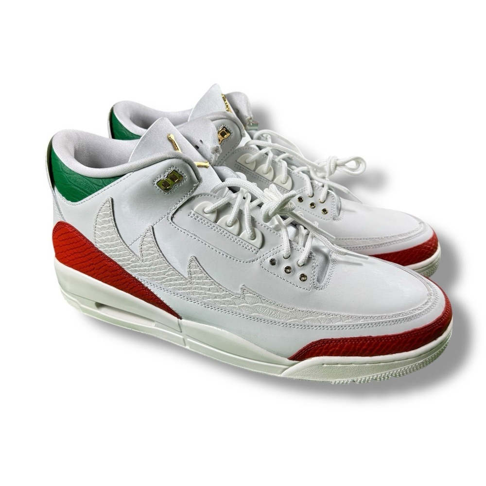 NWOB Nike Air Jordan 3 Retro El Vuelo Summit White IO1752-100 Mens Sz US 16 Rare